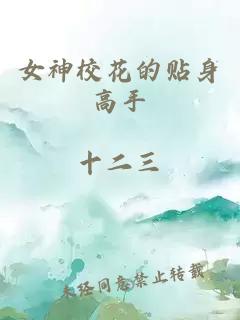 女神校花的贴身高手
