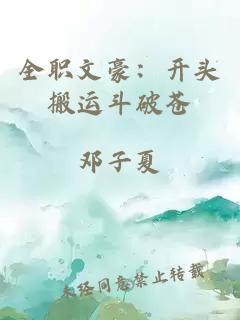 全职文豪：开头搬运斗破苍